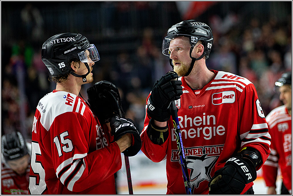 PENNY DEL; Koelner Haie- Loewen Frankfurt; Koeln, 01.12.2022
